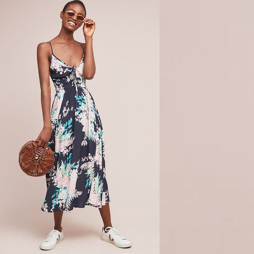 NWOT Anthro Yumi Kim Mystic Floral Dress